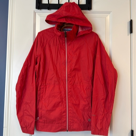Columbia Red Hooded Jacket - Picture 1 of 14